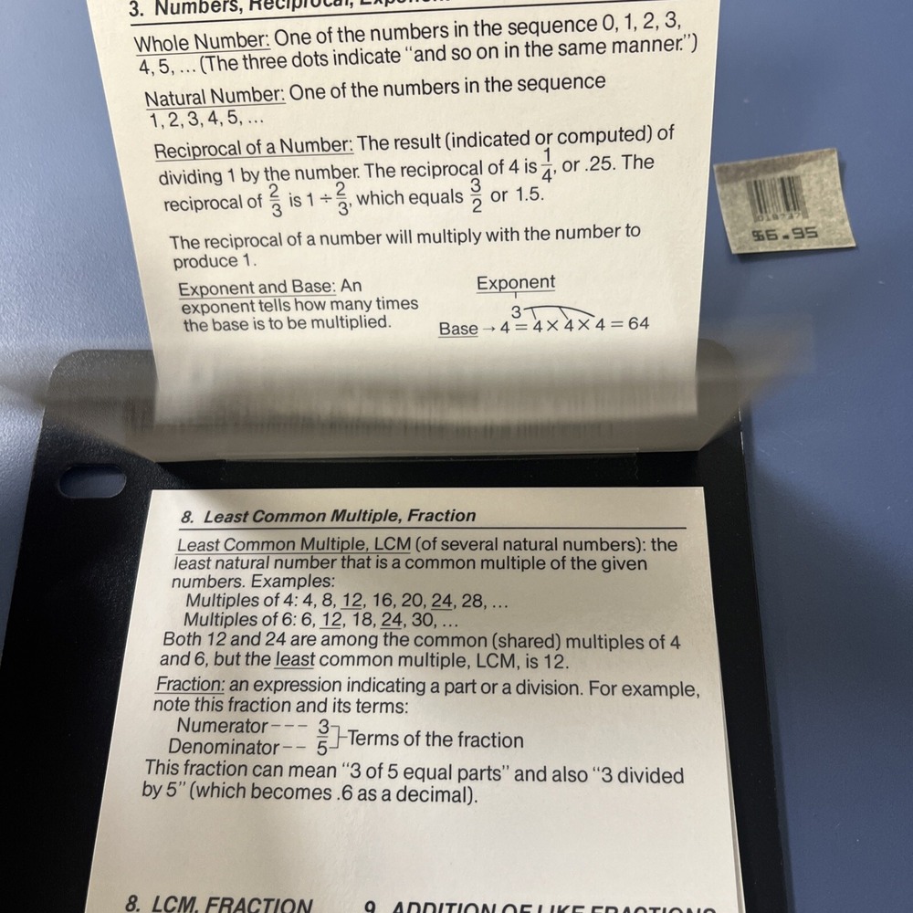 Basic‎ Reference Math Flipper - Picture 9 of 16